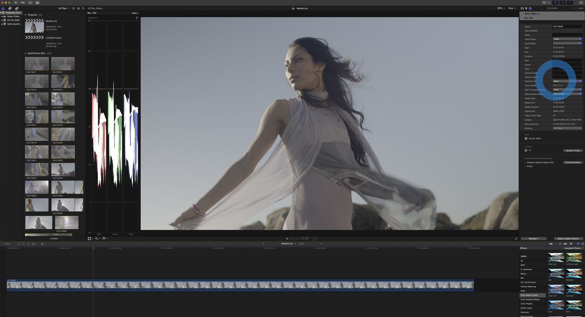 Camera LUT